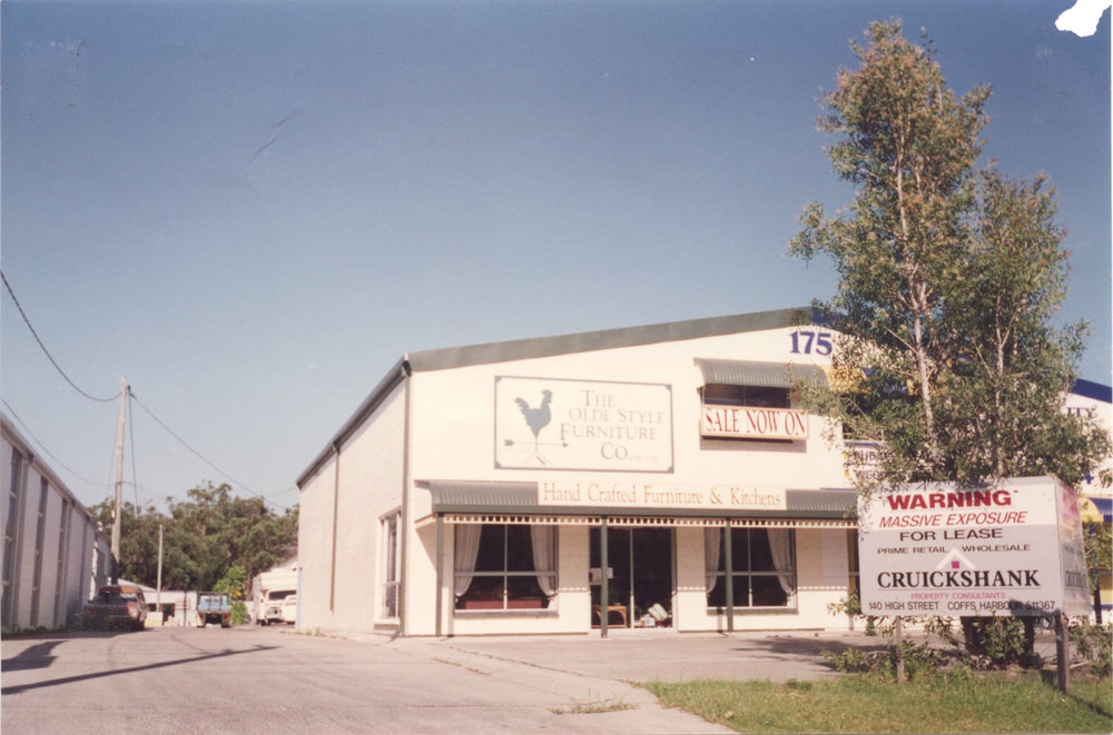 The Olde Style Furniture Co at 175 Orlando Street in Coffs Harbour, 1990s
