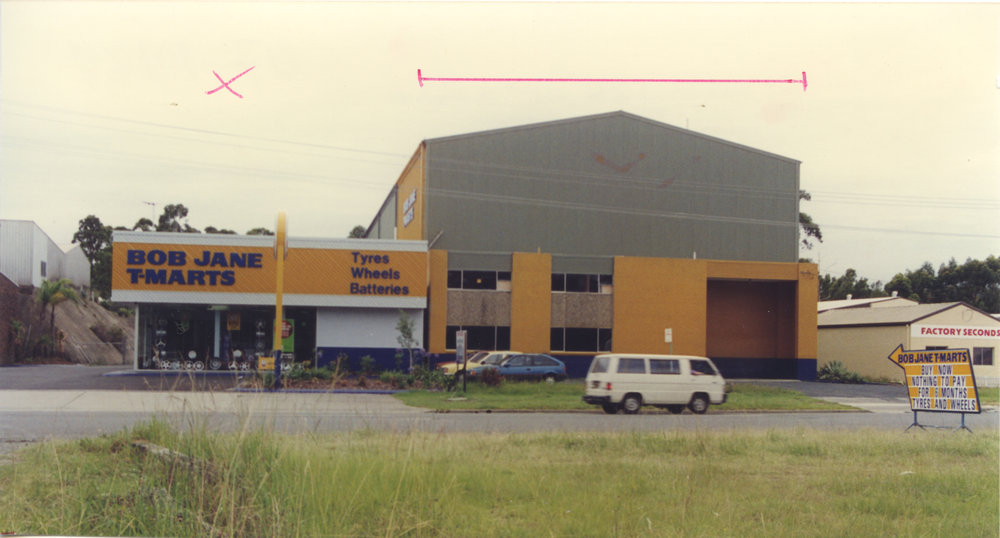 Bob Jane T-Mart at 186 Orlando Street in Coffs Harbour, 1990s