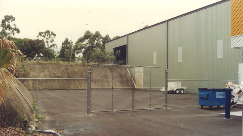Yard at 188 Orlando Street in Coffs Harbour, 1990s