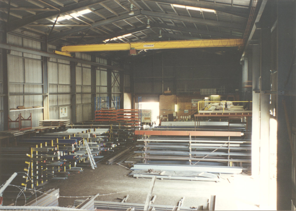Tubemakers Metalcentre interior at 188 Orlando Street in Coffs Harbour, 1990s
