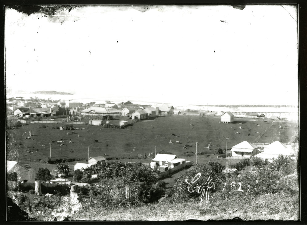 View of the Jetty township, 1920s