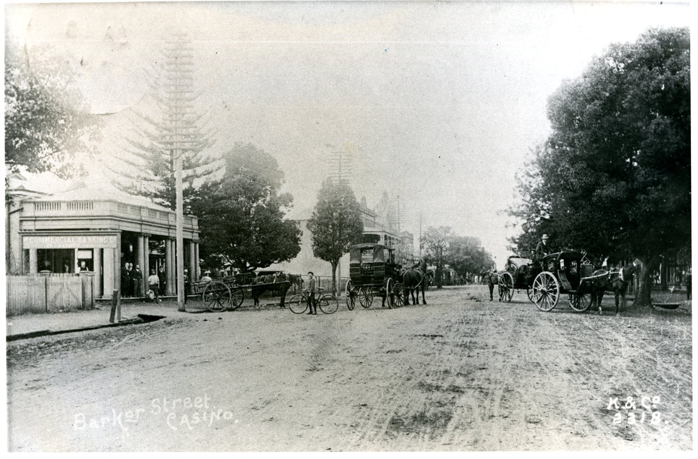 Early view of Barker Street, Casino