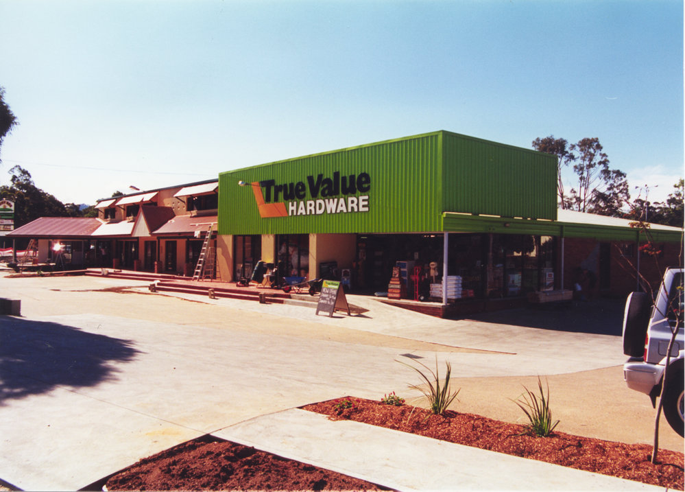 True Value Hardware at the Busy Bee Shopping Centre in Toormina, 1990s
