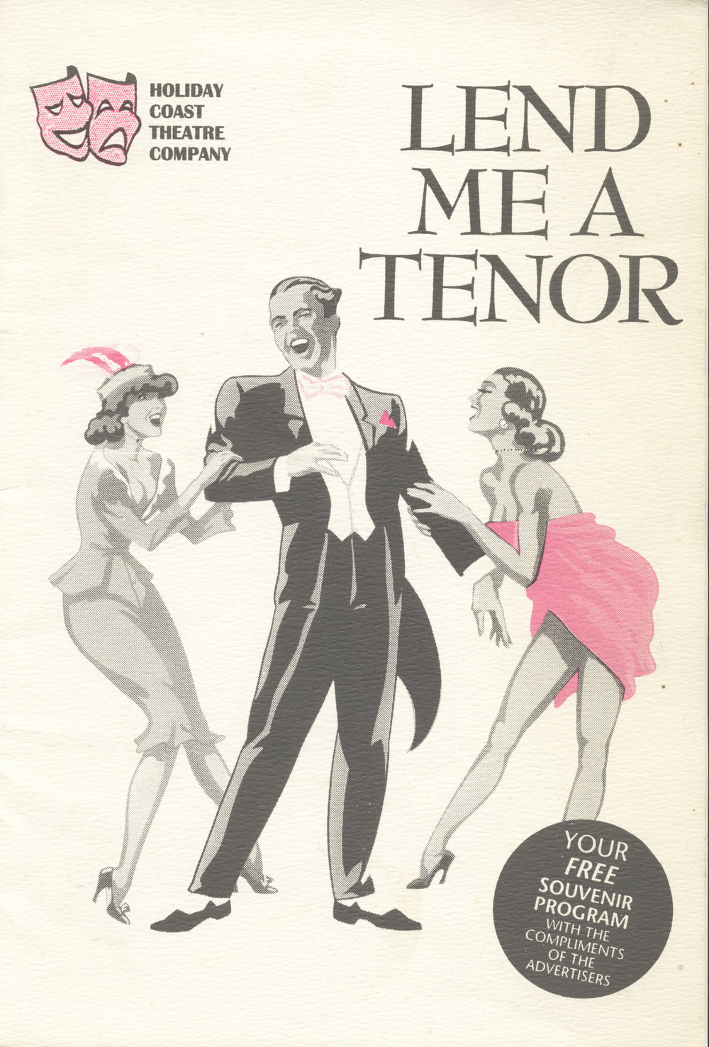 Lend Me A Tenor theatre program