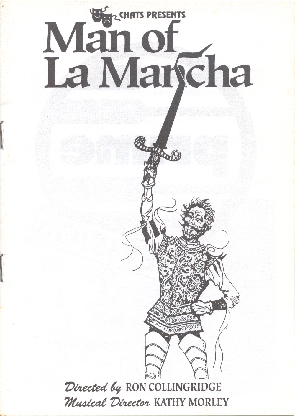 Man of La Mancha theatre program