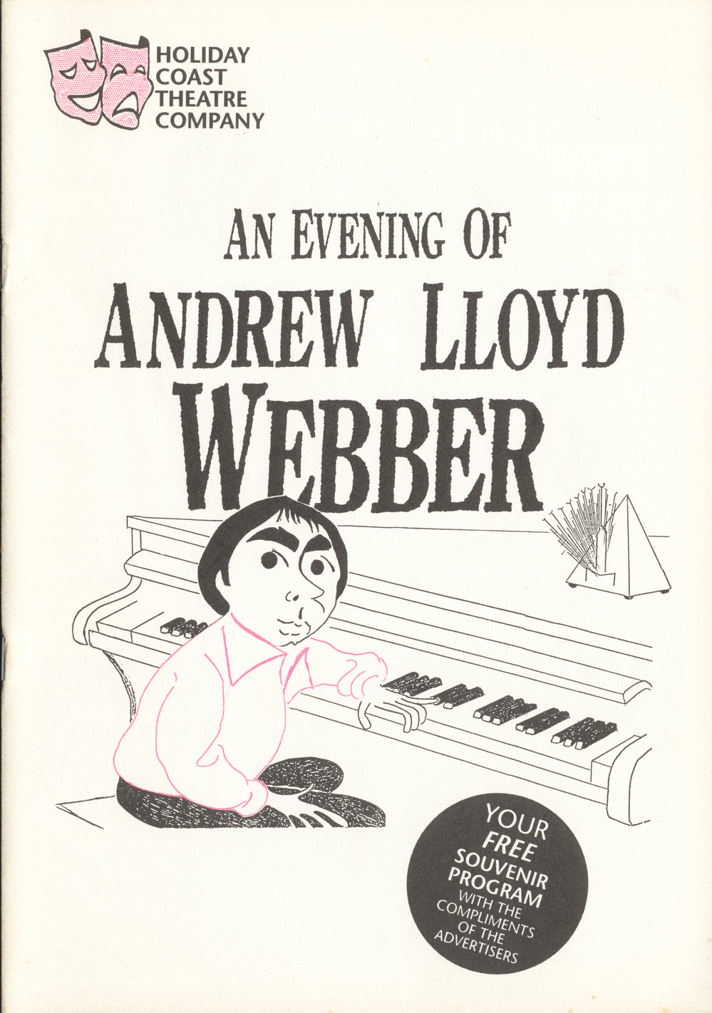 An Evening of Andrew Lloyd Webber theatre program