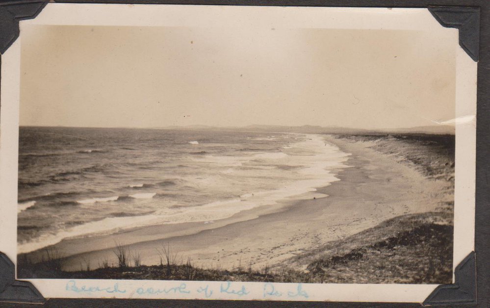  Back Beach Red Rock 1950s