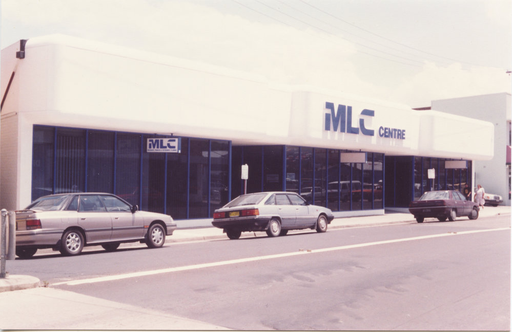 The MLC Centre at 140 West High Street in Coffs Harbour, 1990s