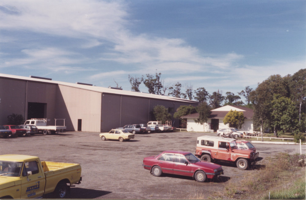 Carpark on Cook Drive in Coffs Harbour, 1990s