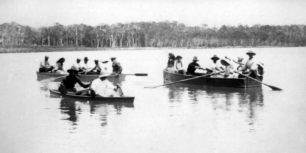 Boating on Red Rock river