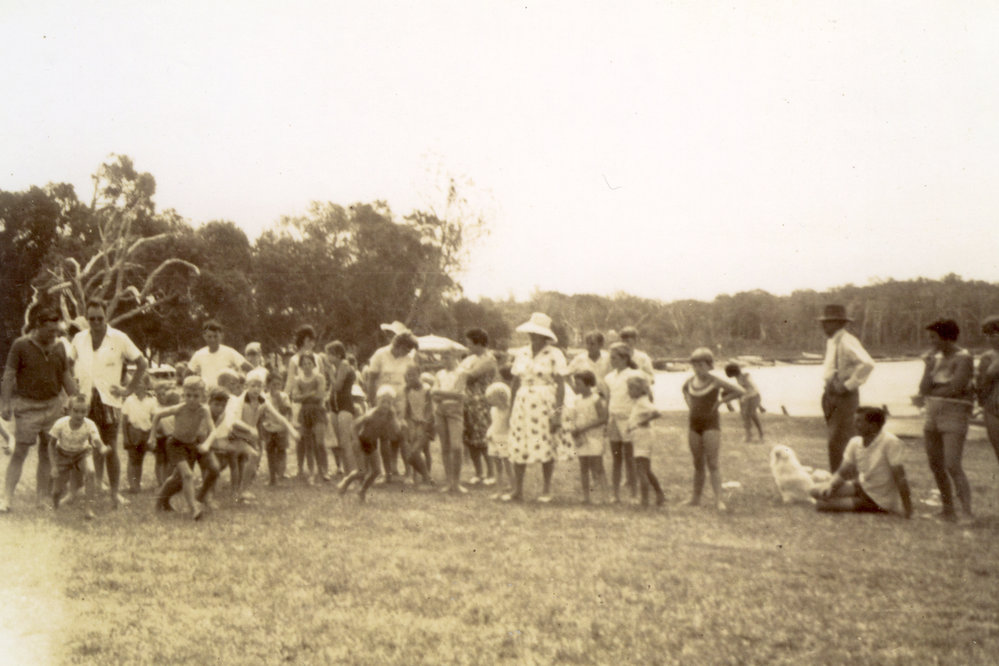  New Years Day Sports on the Reserve Red Rock 1950s