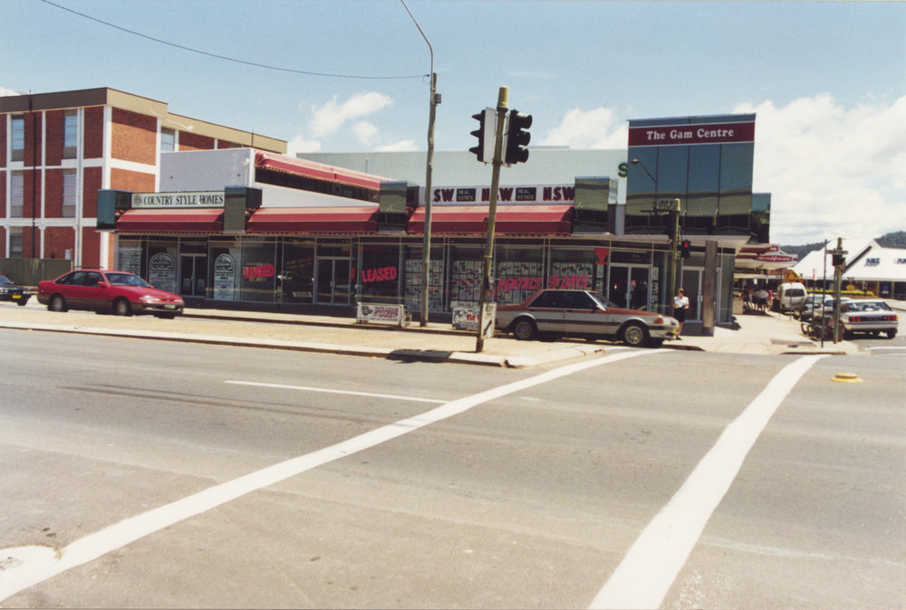 The Gam Centre on the corner of High and Grafton Streets in Coffs Harbour, 1990s