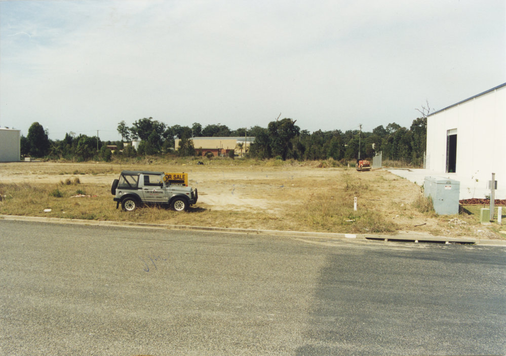 Empty lot on Hurley Drive, Coffs Harbour, 1996