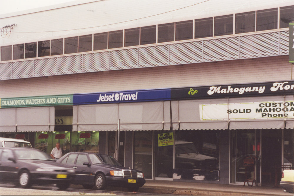 Jetset Travel at 81 Pacific Highway in Coffs Harbour, 1990s