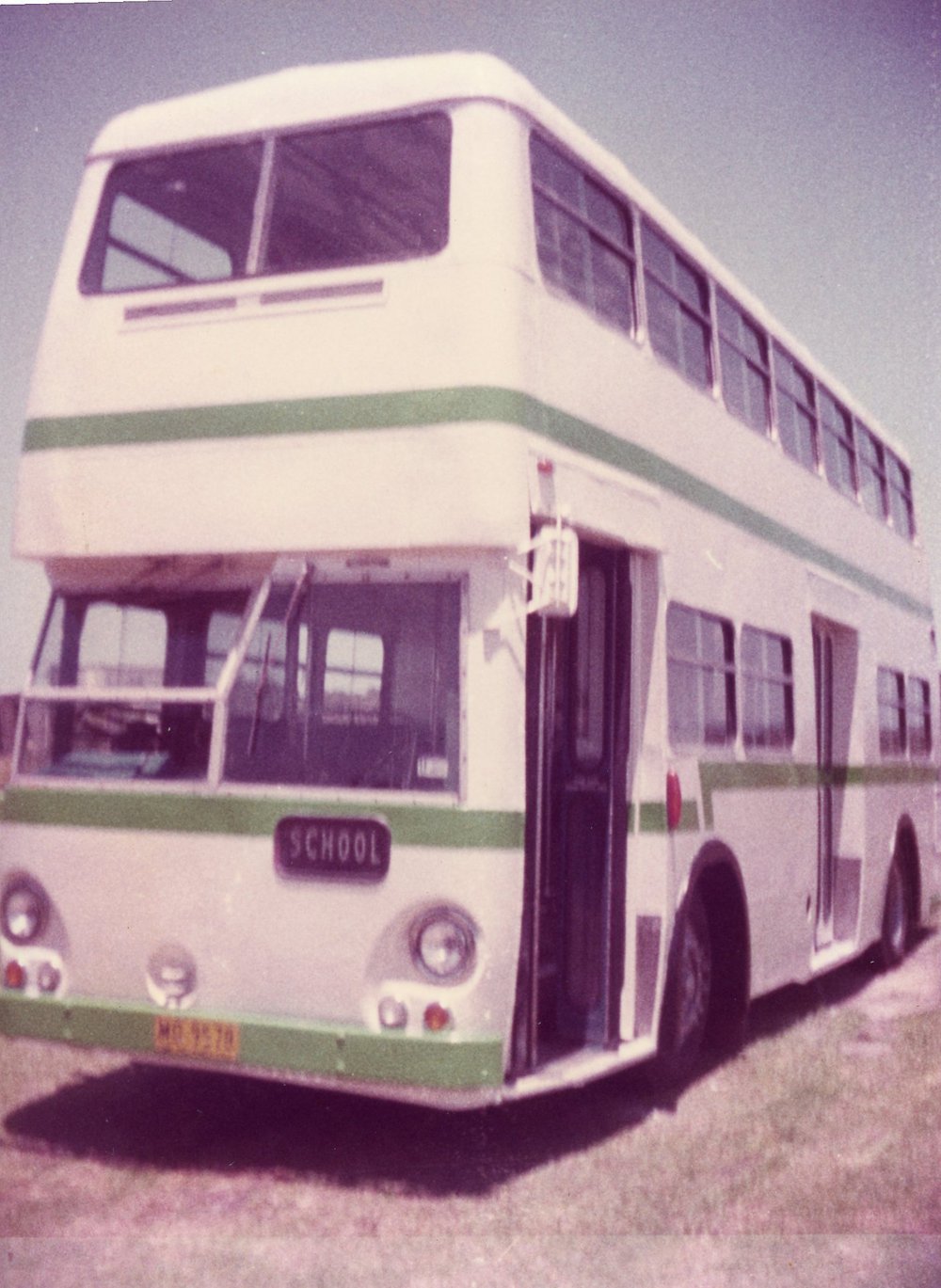 Ottaway's School Buses Red Rock 1980s