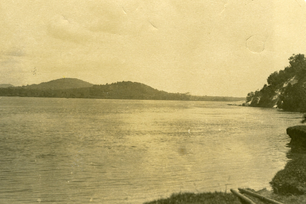 View across Red Rock River 1940