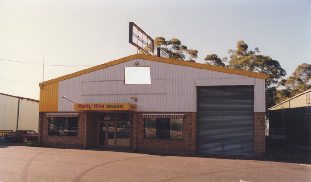 Party Hire Specialists on the Pacific Highway in Coffs Harbour, 1990s
