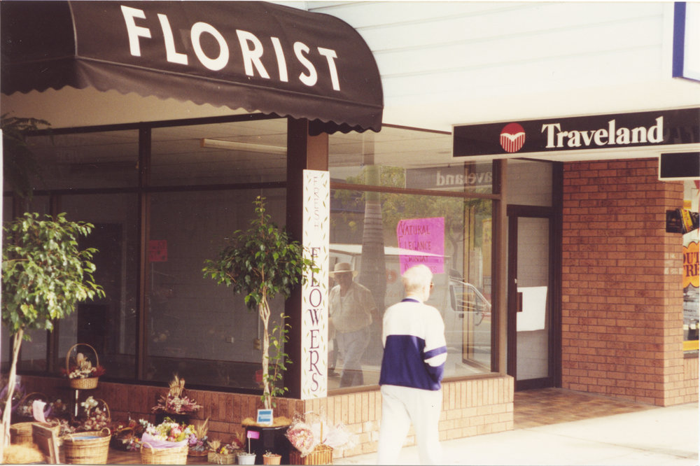 City Centre Mall shops in Coffs Harbour, 1990s