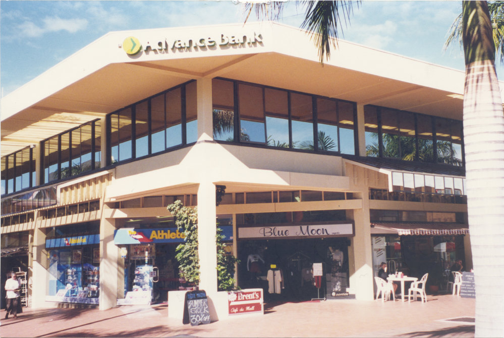 City Centre Mall shops in Coffs Harbour, 1990s