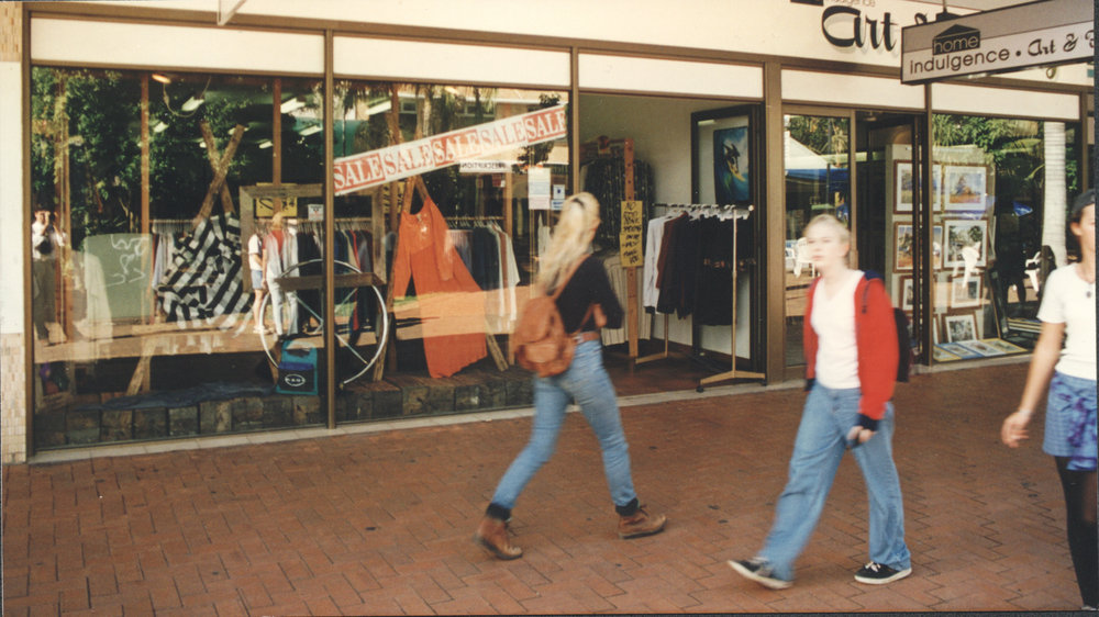 City Boulevard shops at the City Centre Mall in Coffs Harbour, 1990s