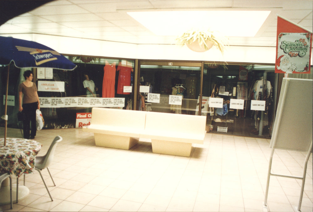 Interior of the City Boulevard at the City Centre Mall in Coffs Harbour, 1990s