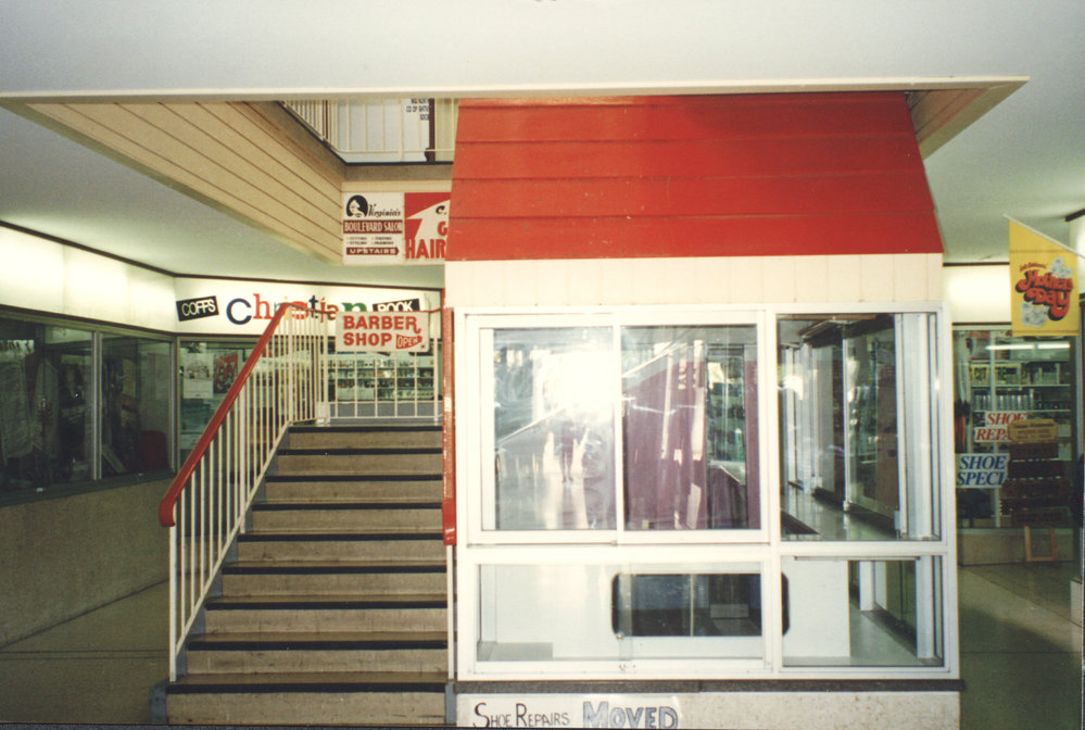 Interior of the City Boulevard at the City Centre Mall in Coffs Harbour, 1990s