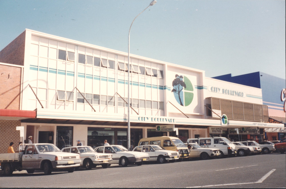City Boulevard on Vernon Street in Coffs Harbour, 1990s