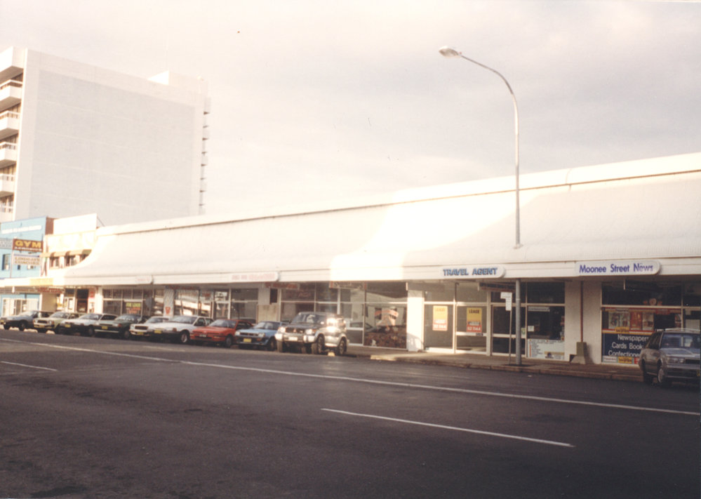 Moonee Street in Coffs Harbour, 1990s