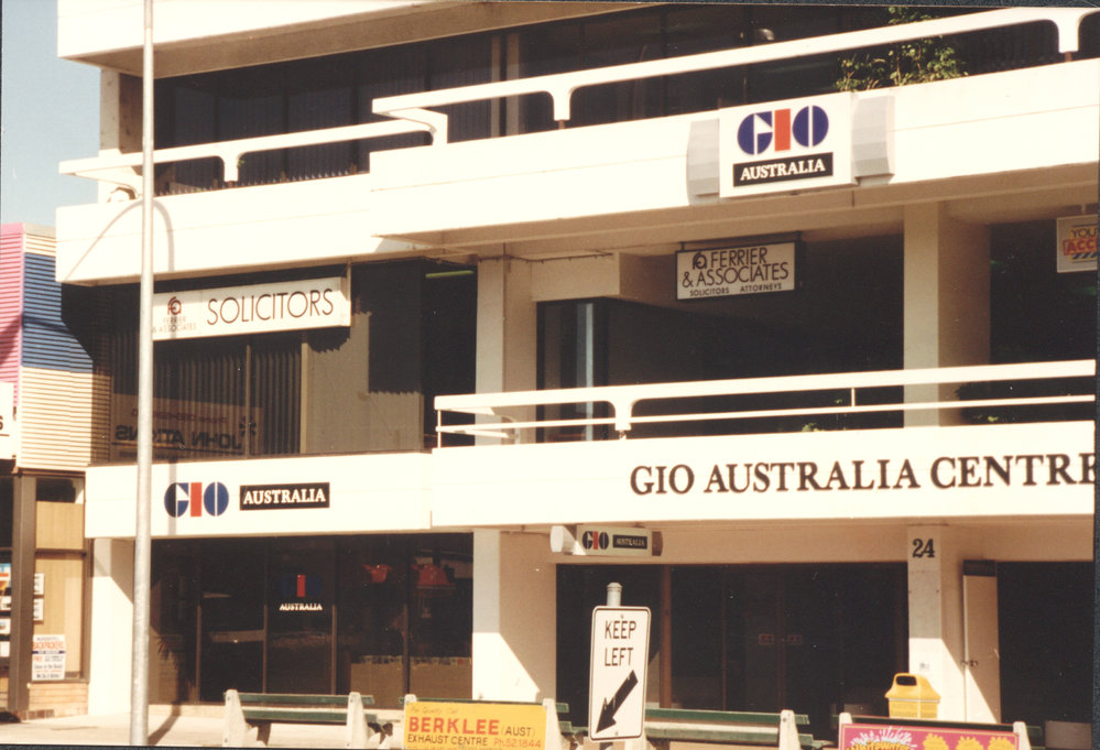GIO Australia Centre at 24 Moonee Street in Coffs Harbour, 1990s
