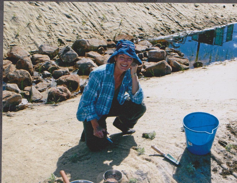 Lindy Moss of Dunecare, Red Rock, 2009