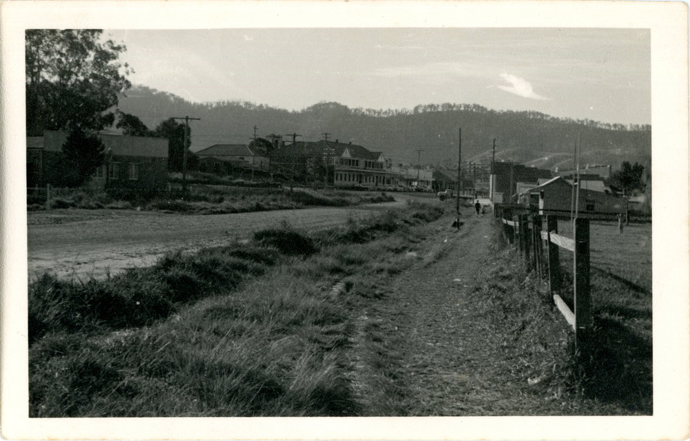 Market Street looking west, 1957