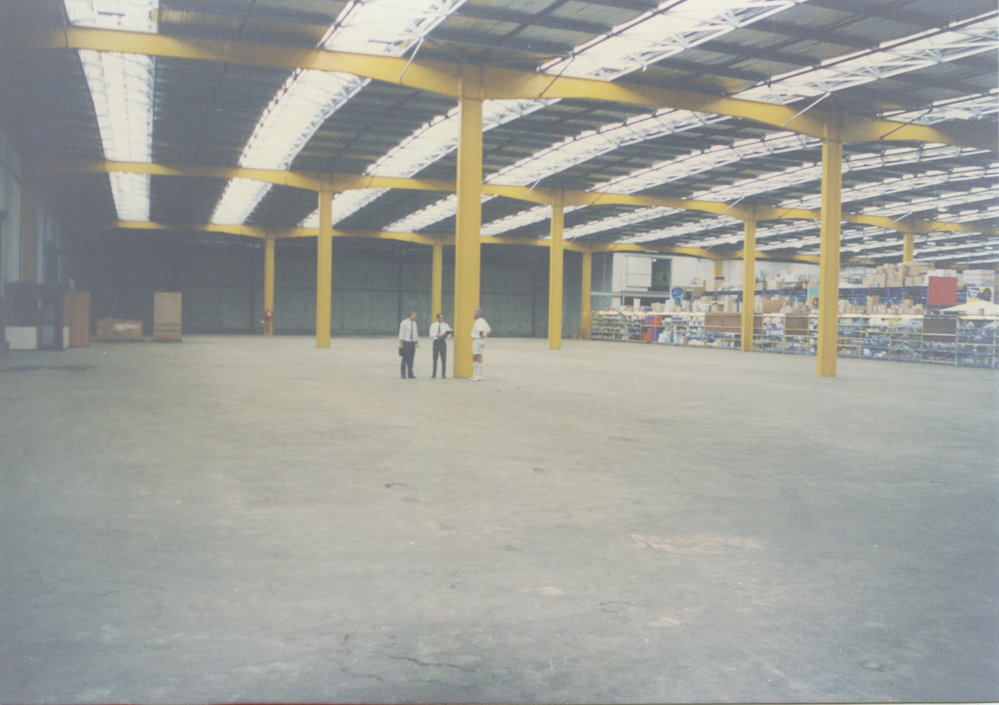 Interior of Campbells Wholesale Cash &amp; Carry at 14 Wingara Drive in Coffs Harbour, 1990s