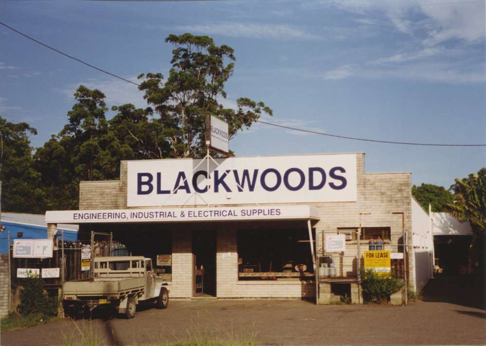Blackwoods Engineering, Industrial &amp; Electrical Supplies on Wingara Drive in Coffs Harbour, 1990s