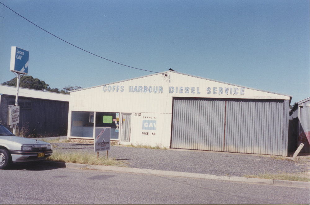 Coffs Harbour Diesel Service at 12 Marcia Street, 1990s