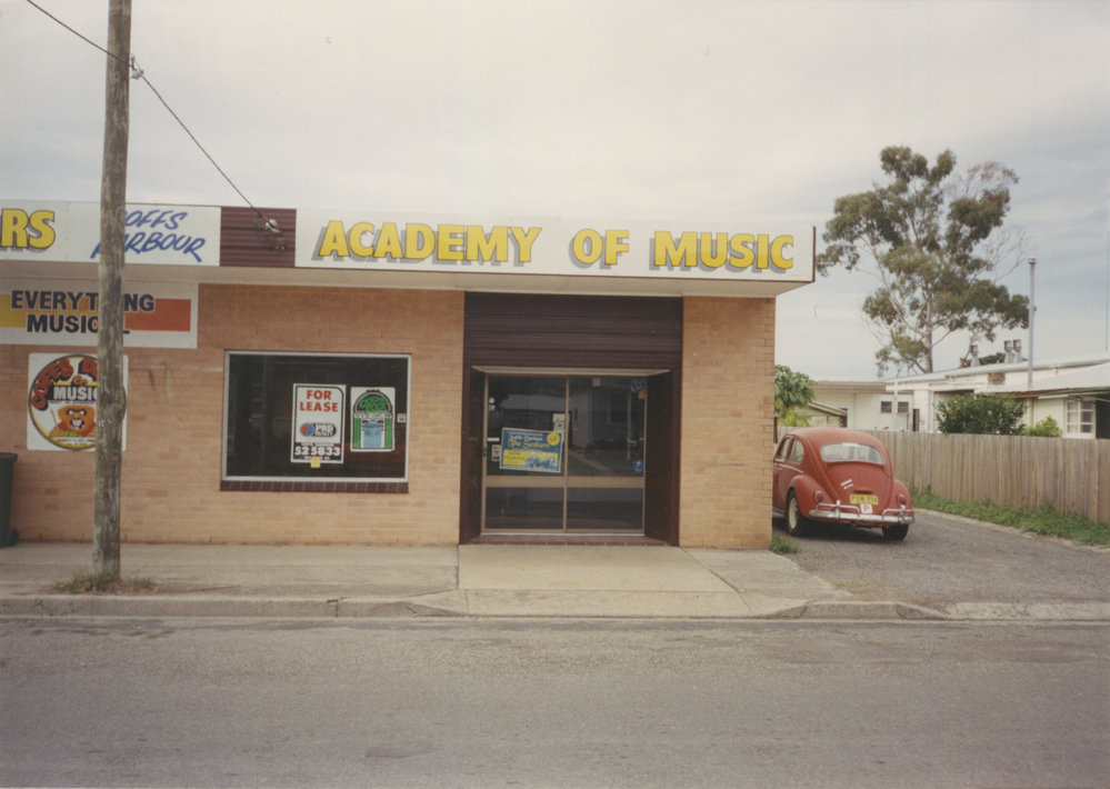 Coffs Drums &amp; Music at 11 Murdock Street in Coffs Harbour, 1990s
