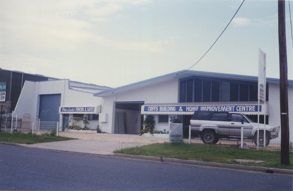 Coffs Building &amp; Home Improvement Centre at 30 Lawson Crescent, 1990s