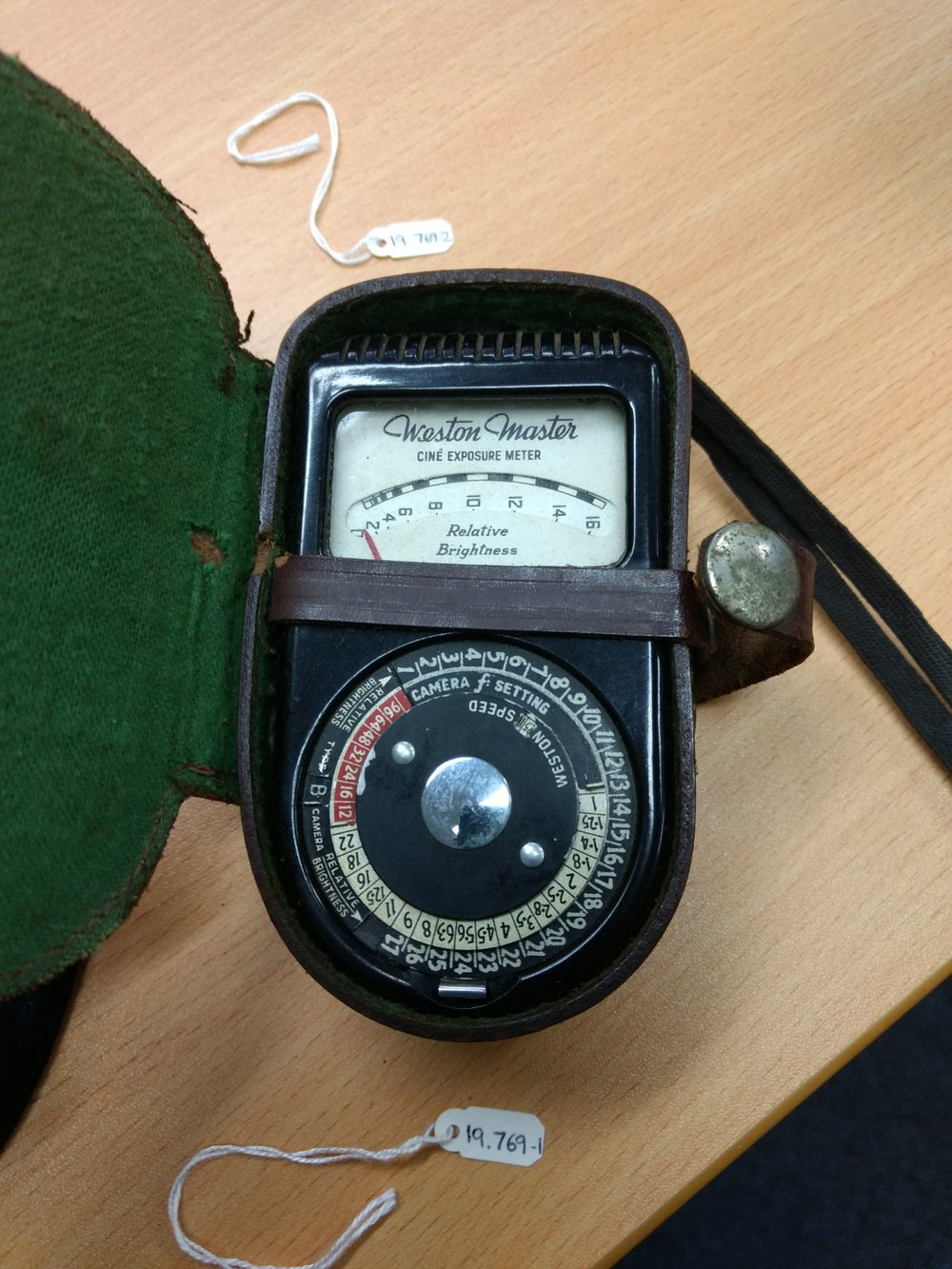Weston Master Cine Exposure meter