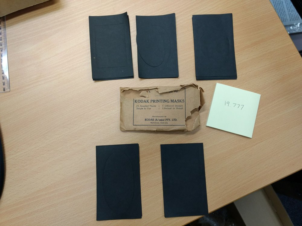 Packet of Kodak printing masks