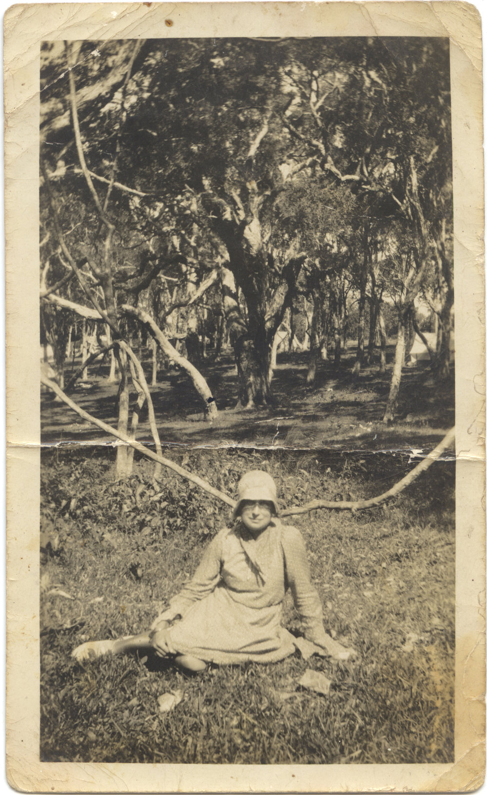 Bertha Witts at Sawtell, 1930