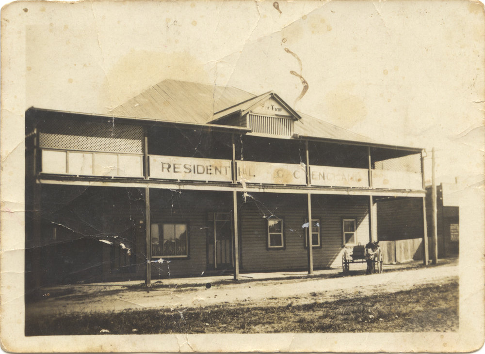 George England's Sea View Boarding House at Sawtell