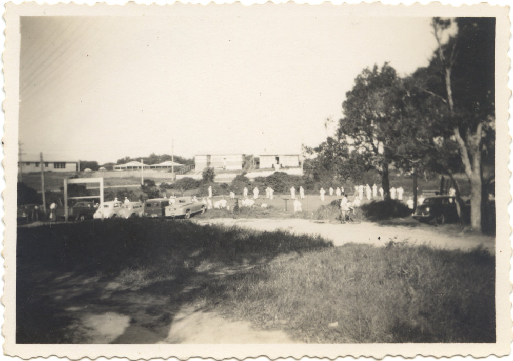 Sawtell bowling green looking north