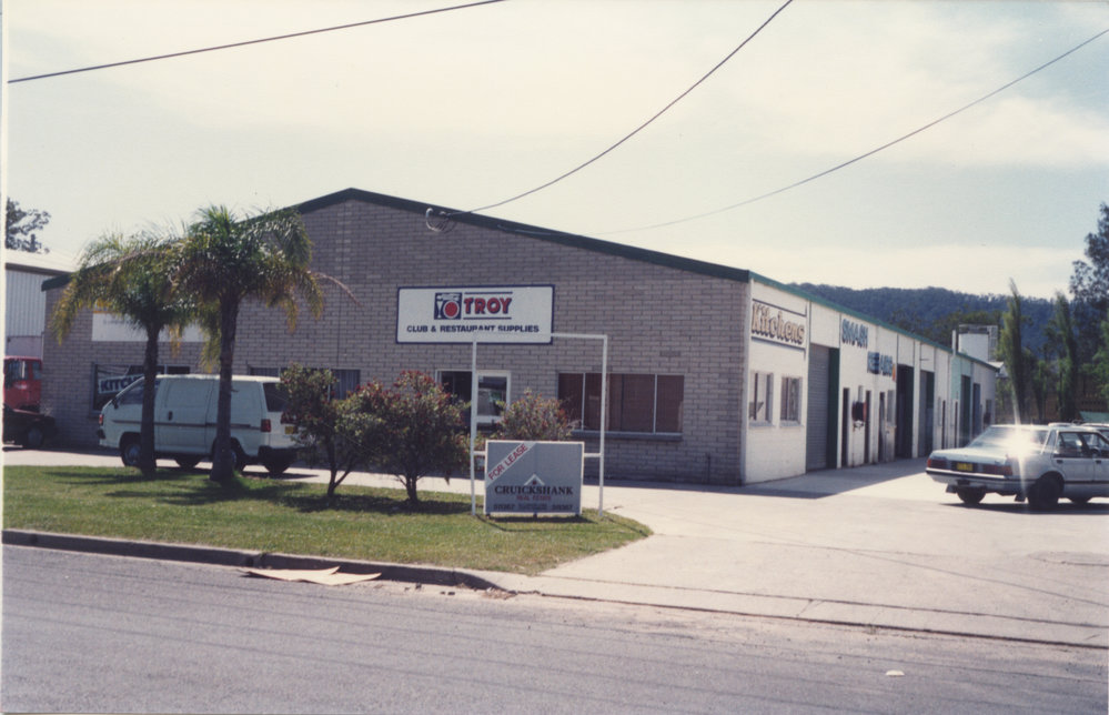 Troy Club &amp; Restaurant Supplies at 35B Lawson Crescent in Coffs Harbour, 1990s