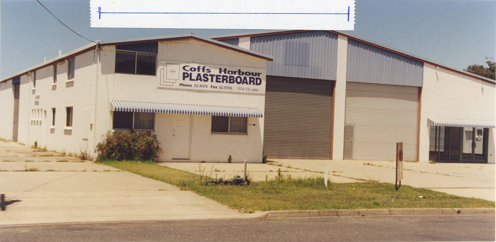 Coffs Harbour Plasterboard at 24 Lawson Crescent, 1990s