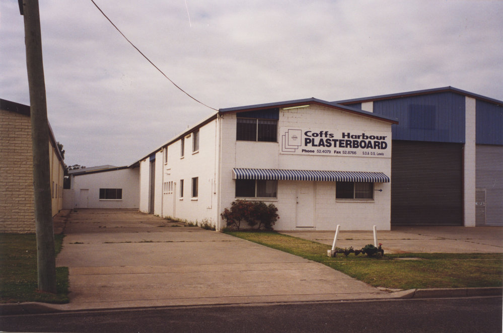 Coffs Harbour Plasterboard at 24 Lawson Crescent, 1990s