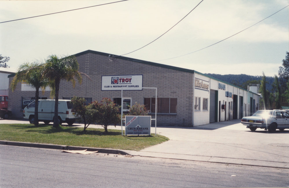 Troy Club &amp; Restaurant Supplies, 35 Lawson Crescent, Coffs Harbour, 1990s