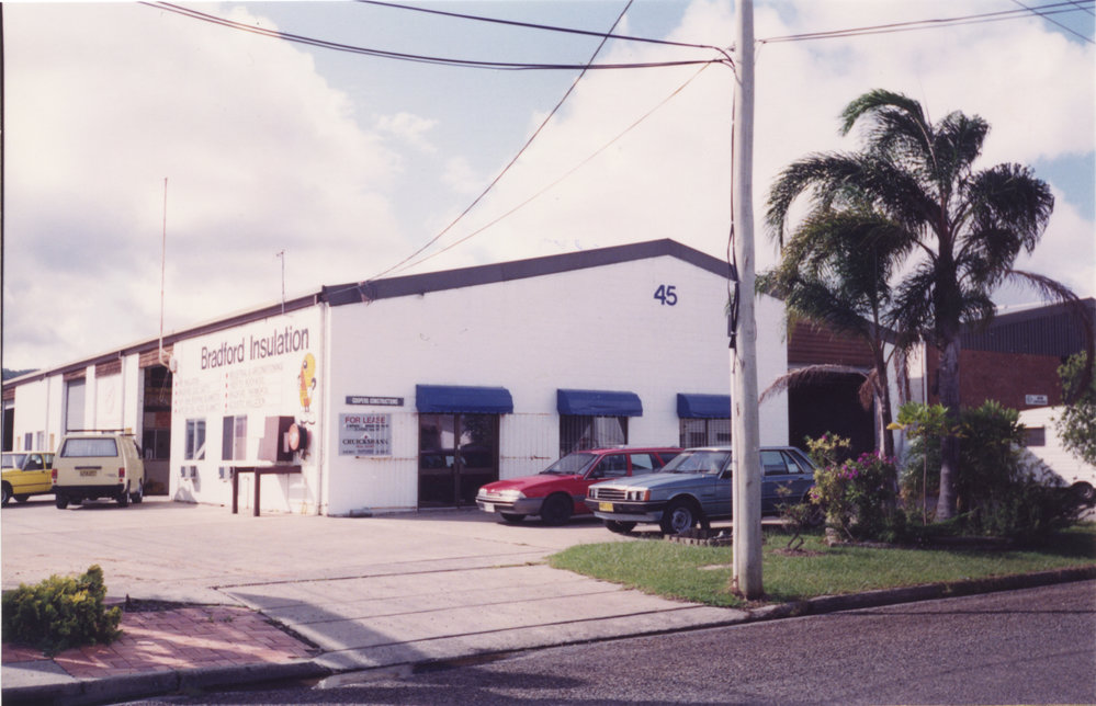 Bradford Insulation at 45 Lawson Crescent in Coffs Harbour, 1990s