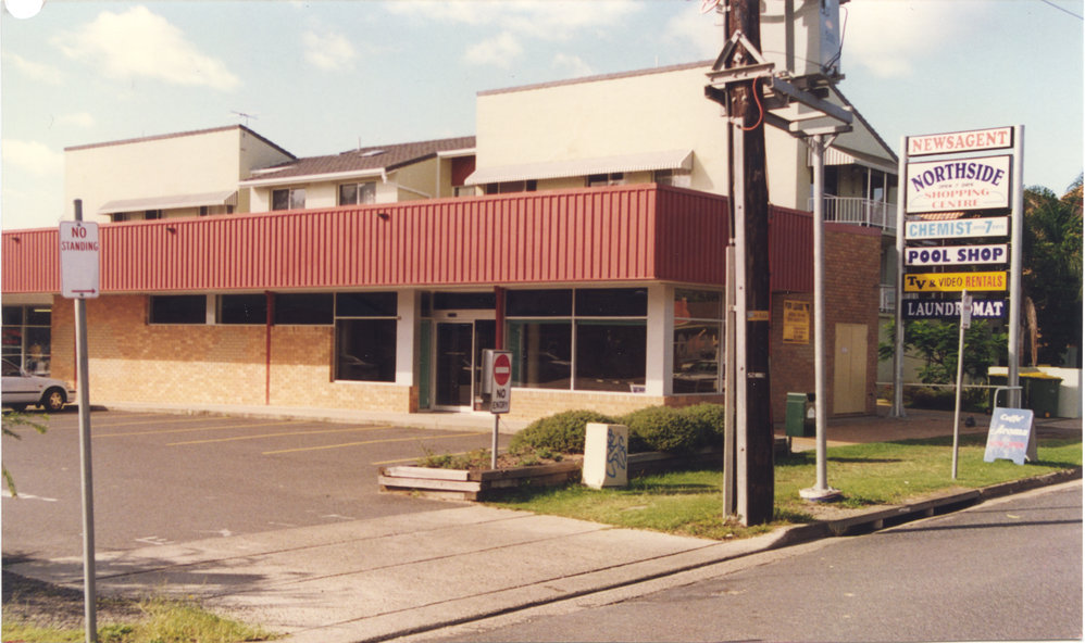 Northside Shopping Centre on Park Beach Road in Coffs Harbour, 1990s