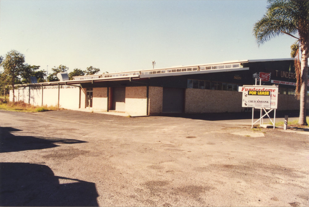 Thunderdome on Hogbin Drive in Toormina, 1990s