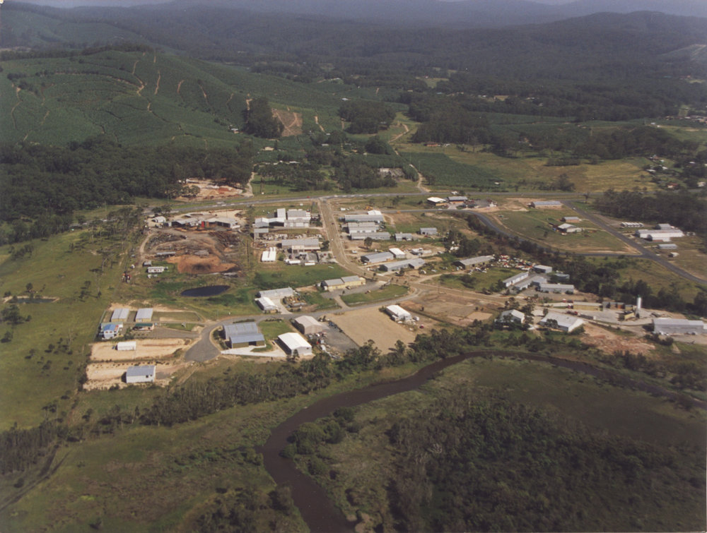 Aerial view of Bosworth Road Industrial Estate, 1990s