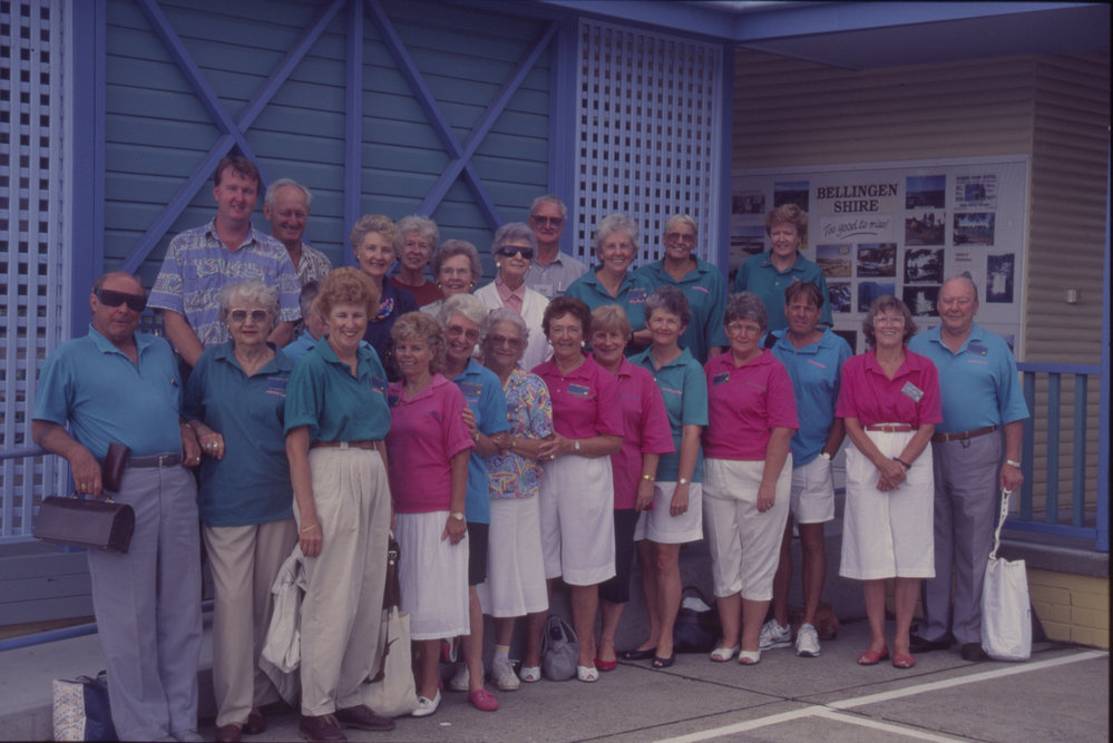 Staff, volunteers or delegates at the Coffs Harbour Visitors' Information Centre